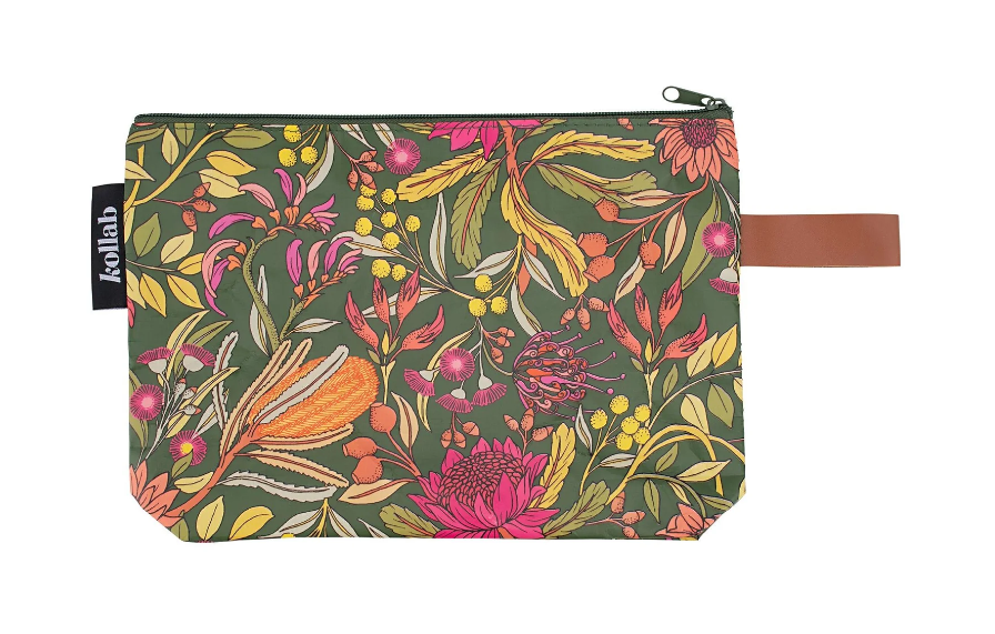 Clutch Bag - Waratah Blooms