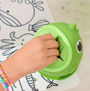 Silicone Snack Bowl - Dino - 2 Colours