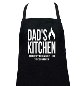 Screen Print Apron - Dad's Kitchen