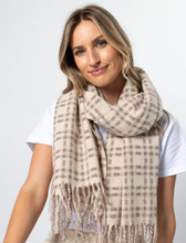 Load image into Gallery viewer, Noughts &amp; Crosses Scarf - Available in 2 Colours
