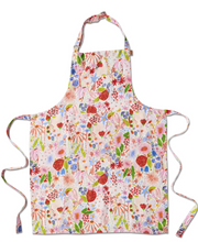 Load image into Gallery viewer, Meandering Meadow Linen Apron
