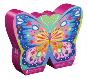 Butterfly Garden Floor Puzzle - 36 pieces