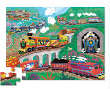 Load image into Gallery viewer, All Aboard Floor Puzzle - 36 pieces
