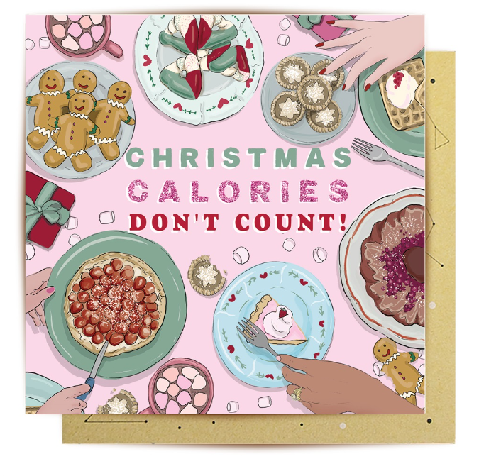 Christmas Calories - Card