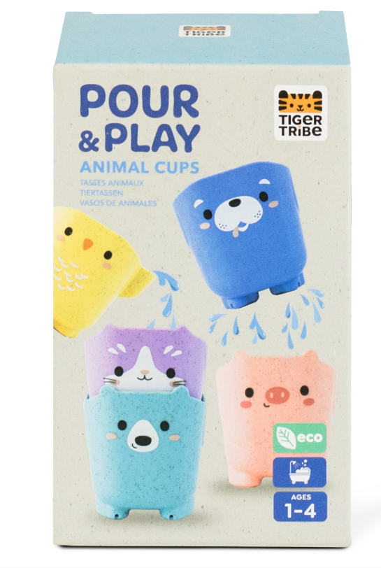 Pour & Play - Animal Cups