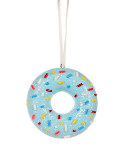 Blue Donut Hanging Decoration