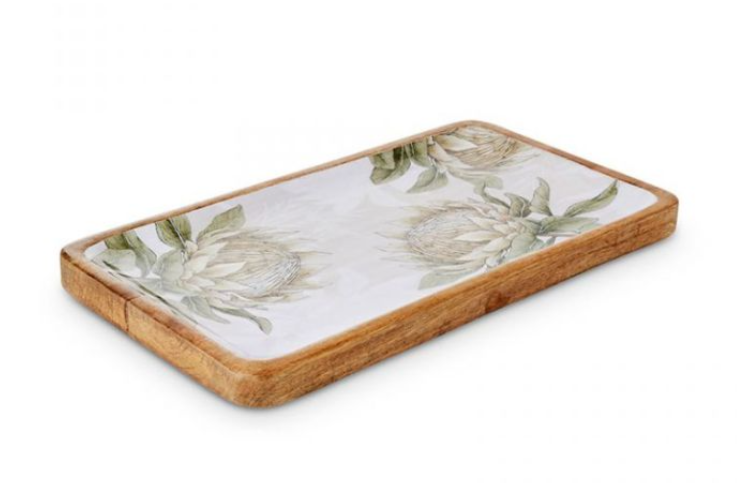 King Protea Rectangle Platter