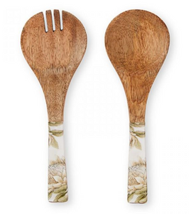 King Protea Salad Servers