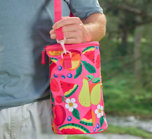 Picnic Cooler Bag - Barrel - Tropicana