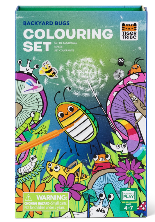 Colouring Set - Backyard Bugs