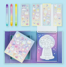 Load image into Gallery viewer, Pastel Colouring Set - Kawaii Cute
