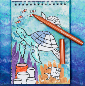 Shimmer Colouring Set - Sea Life