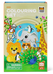 Colouring Set - Zoo