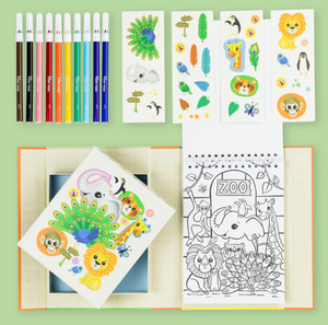 Colouring Set - Zoo