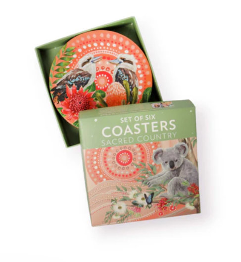 Coaster Set - Sacred Country