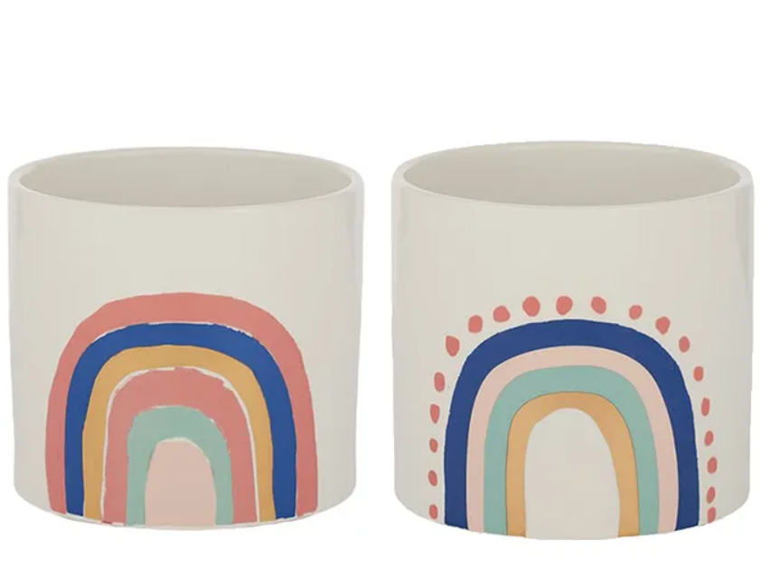 Harlequin Ceramic Pot