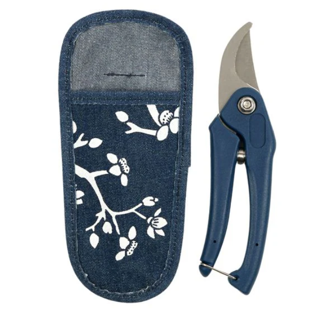 Blossy Pruner with Print Pouch - Blue