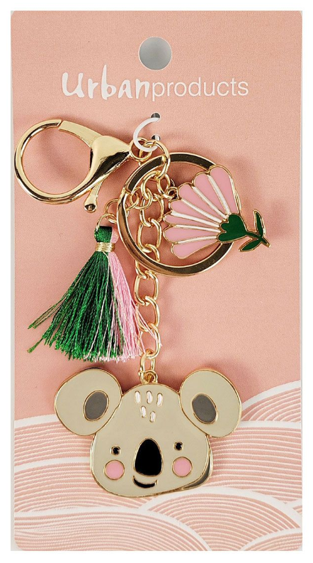 Koala with Tassel Key Ring