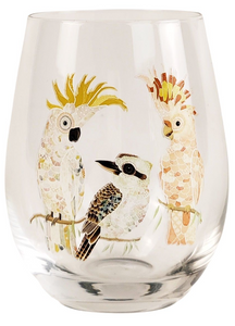 FB Australian Birds Glass