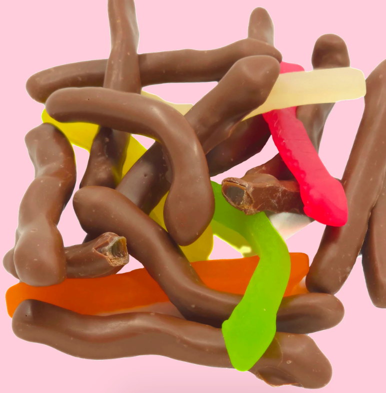 Chocolate Coated Snakes