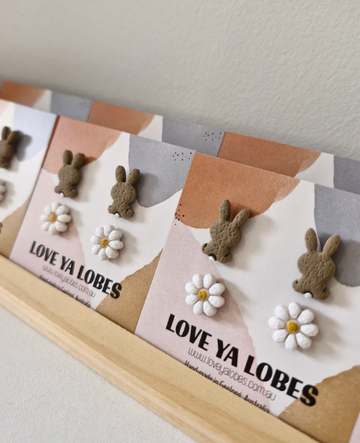 Twin Pack - Easter Stud Earrings