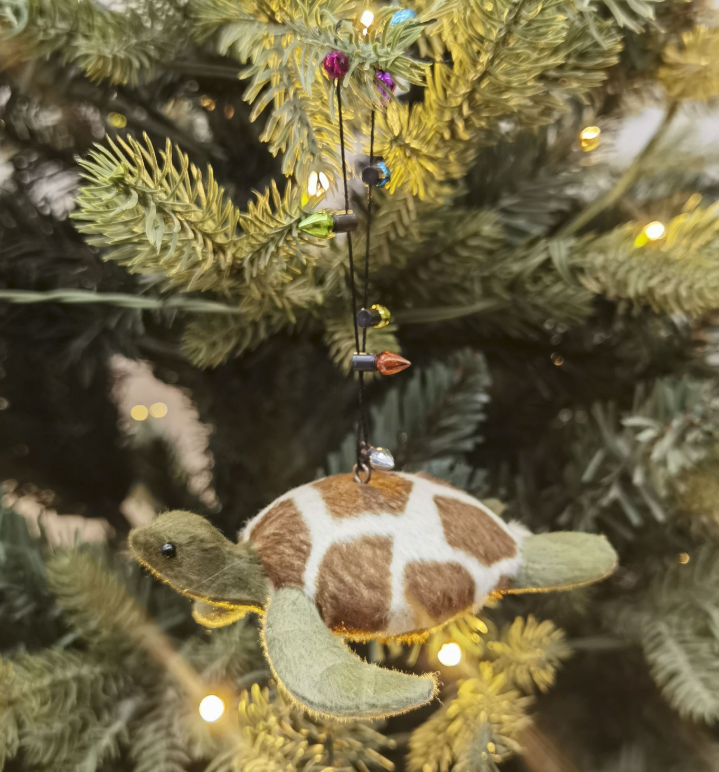 Turtle with Lights Hanging Decoration