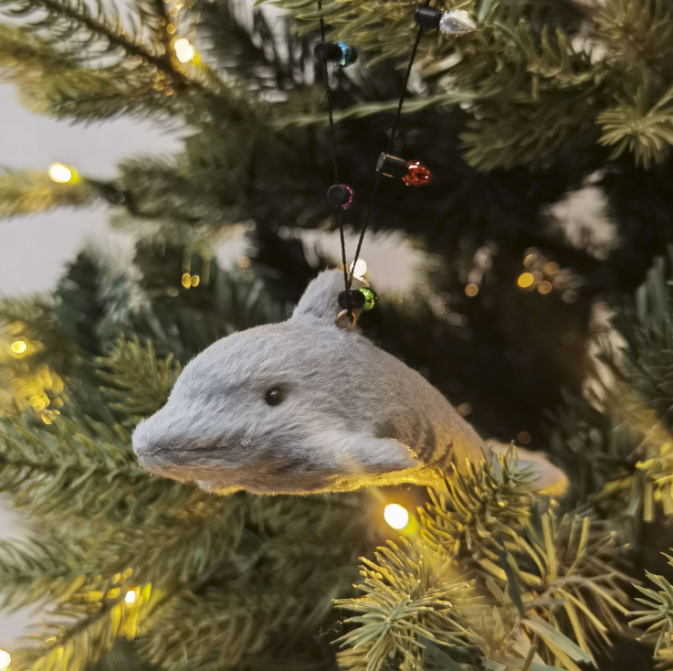 Dolphin with Lights Hanging Decoration