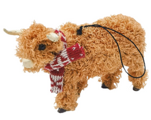 Load image into Gallery viewer, Highland Cow Hanging Decoration
