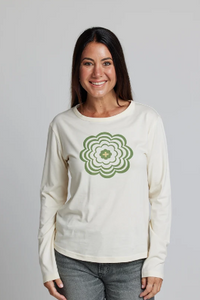 Cream Daisy - L/Sleeve Tee