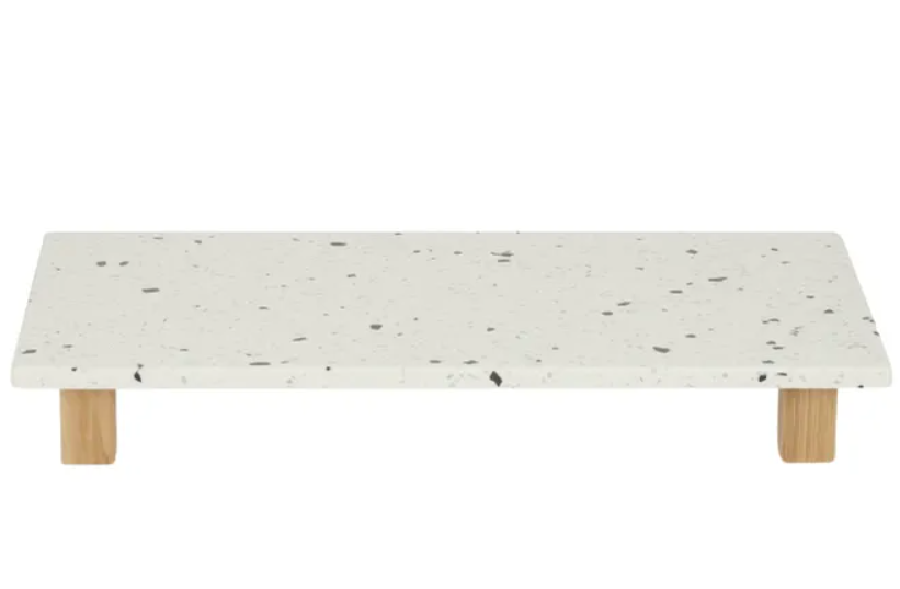Terrazzo Footed Board - Rectangle