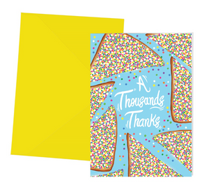 Greeting Card Thousands Thank You