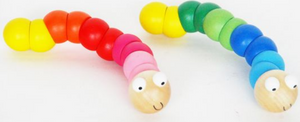 Wooden Wiggly Worms