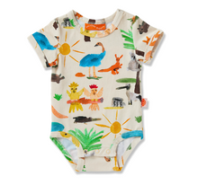 Load image into Gallery viewer, Yo&#39;s Country Short Sleeve Bodysuit
