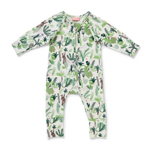 Load image into Gallery viewer, Fern Gully Long Sleeve Romper
