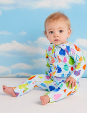 Load image into Gallery viewer, Sun Shower Long Sleeve Romper
