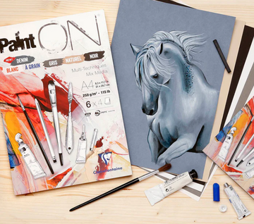 Clairefontaine Paint'On Assorted - A4