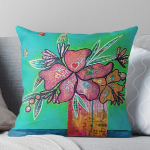 "Summer Smile" Art Cushion