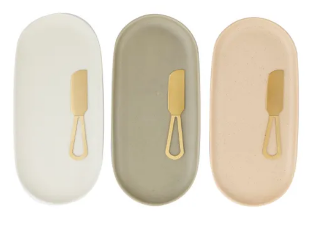 Dawn 2PC Set - Plate & Knife