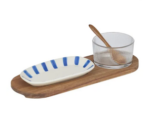 Azzurro 4PC Serving Set