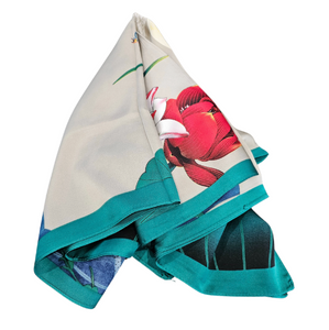 Scarf Silk Satin Blend