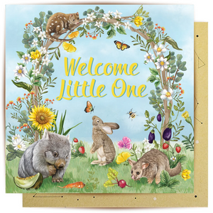 Secret Garden Little One - Greeting Card