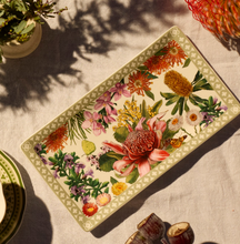 Load image into Gallery viewer, Large Ceramic Tray - Botanical Blooms
