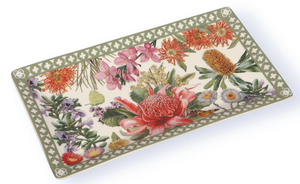 Large Ceramic Tray - Botanical Blooms