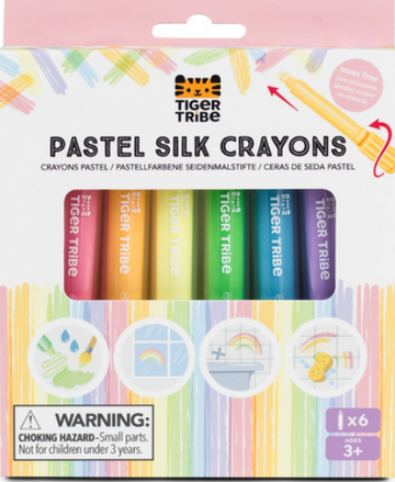 Pastel Silk Crayons