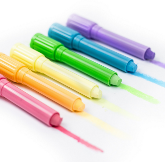 Pastel Silk Crayons
