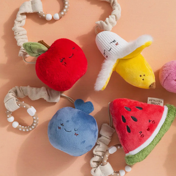 Baby Stroller Toys - Watermelon & Blueberry 2pk