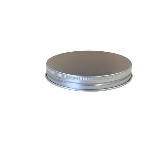 Candles Black Jar With Lid 220g - No Label - Bulk Buy x6qty
