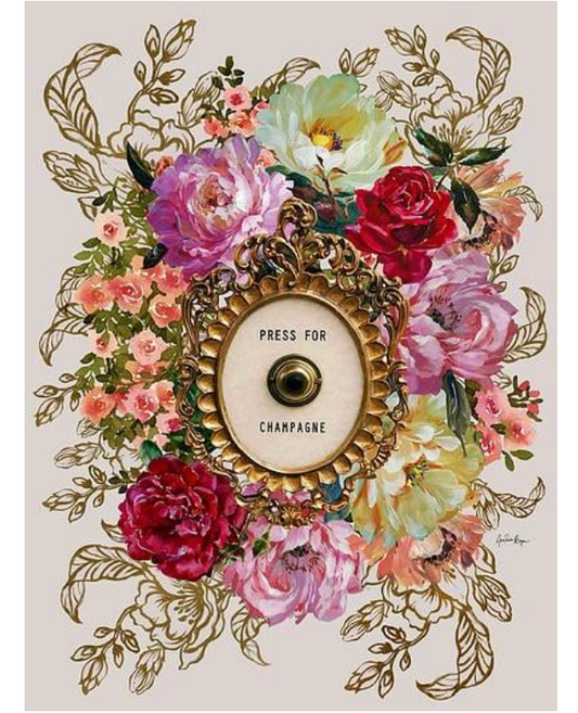 Press For Champagne Greeting Card by Ana Paula Hoppe