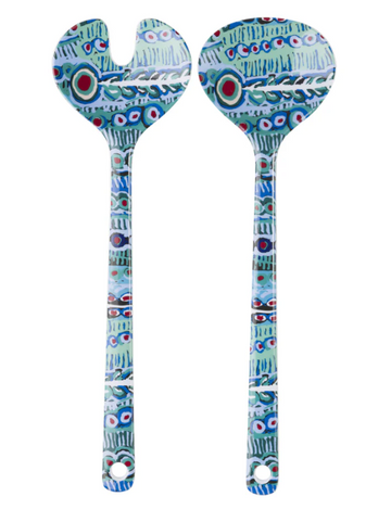 Alperstein Designs Melamine Salad Servers - LAST SET