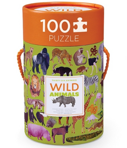 100 PC Animal Puzzle - 2 Themes